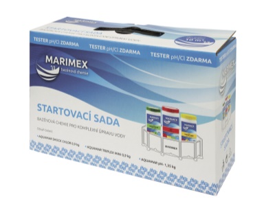 Marimex START set chemický (Shock, Triplex Mini, pH-, tester)
