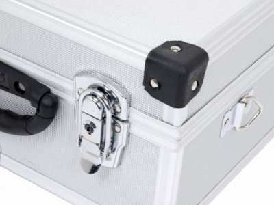PRM10106BL - Hliníkový kufr se zámky 320x230x155 mm modrý