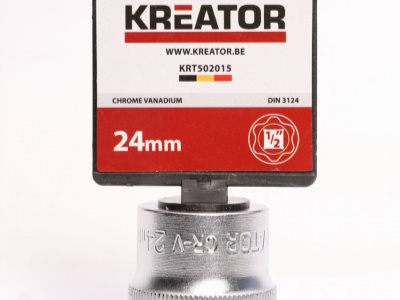 KRT502015 - 1/2" Nástrčná hlavice (ořech) 24mm