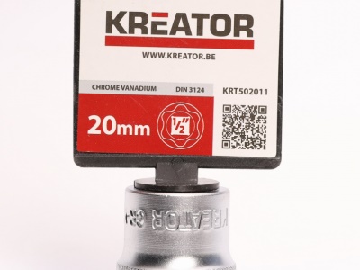 KRT502011 - 1/2" Nástrčná hlavice (ořech) 20mm