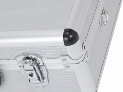 PRM10102B - Hliníkový kufr se zámky 460x330x160 mm černý