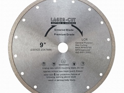 L00105 - Diamantový kotouč celoobvodový 230 x 22,23 x 7mm LCR