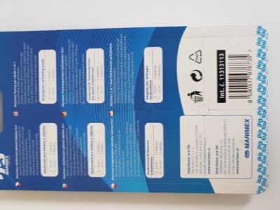 Tablety gelové vločkovací Marimex 2v1