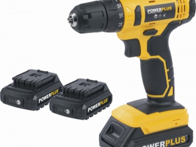 POWX00500 - Aku šroubovák / vrtačka 20V LI-ION 2BAT  plus  1BAT zdarma