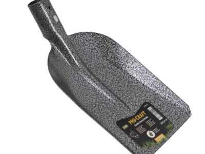 Lopata rovná ocelová, drenážní (kladívkový lák) bez násady Procraft GSB-0.8