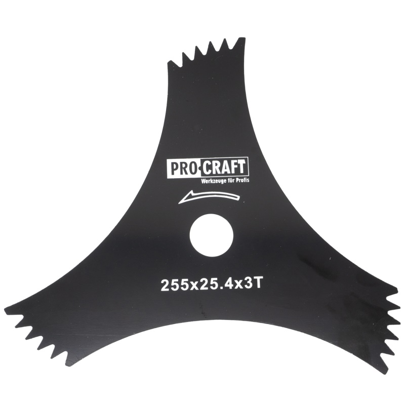 Nůž křovinořezu (D255*25.4) 3T (DRAGON) PROCRAFT