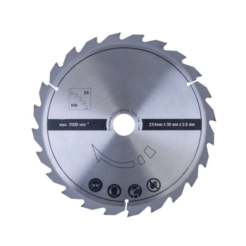 Scheppach Pilový kotouč TCT ( 254 x 30 x 2,8 mm, 24 Z ) - pro HS 254 / HM 110 MP / HM 100 T