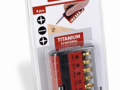 KRT064260 - Sada bitů  8 ks SL/PH/PZ TIT