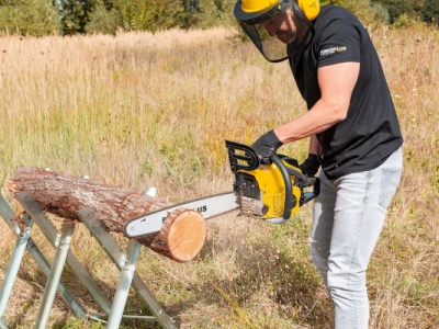 POWXG10231 - Benzinová řetězová pila 50,4 cc 500mm