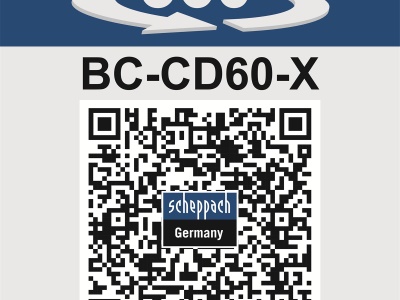 Scheppach BC-CD60-X-SET S - 20 V IXES aku příklepový vrtací šroubovák + 2Ah baterie + nabíječka 2,4 A