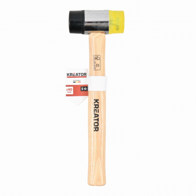 KRTH90607 - Gumová/plastová palice 300g - Dřevěná násada