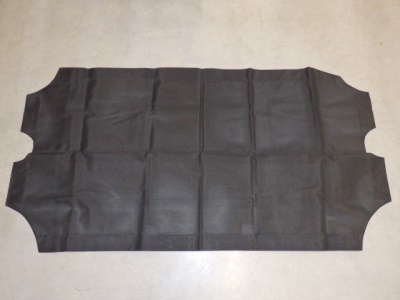 Jutovina Milano černá