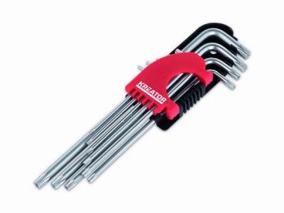 KRT408303 - Sada klíčů HEX dlouhé 9ks TORX