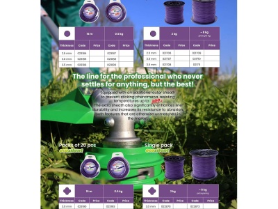 Nylon Round 1,3 Platino 0,5 kg