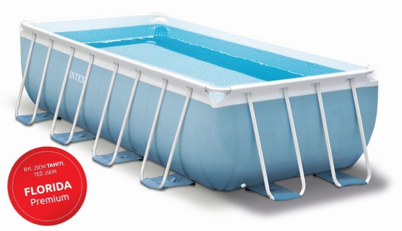 Bazén Florida Premium 2,00x4,00x1,00 m + KF 1,2 vč. přísl. - Intex 26776NP
