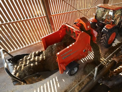 Rozdružovač balíků Kubota BC1600 Pro