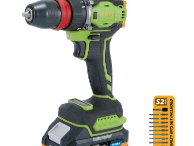 Aku šroubovák Procraft PA18ProDFR2 + sada bitů