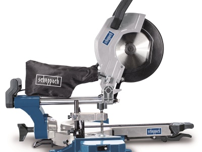 Scheppach HM 110 MP - dvourychlostní multifunkční pokosová pila s potahem a laserem