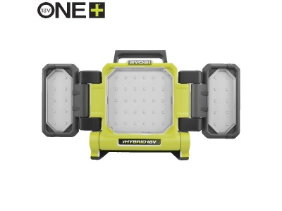 RYOBI RLPH18-0 - aku hybridní panelové světlo ONE+ (bez baterie a nabíječky)
