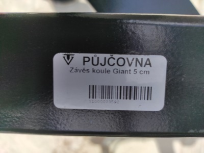  Závěs - koule Giant 5 cm