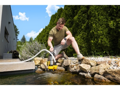 Riwall PRO RESP 750 INOX - kalové čerpadlo do septiku 750 W s volným průtokem