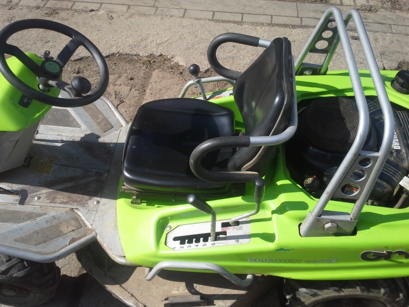 Traktorová sekačka Grillo Climber série 7