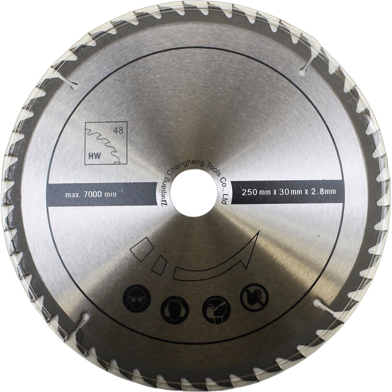 Scheppach Pilový kotouč TCT ( 250 x 30 x 2,8 mm, 48 Z ) - pro HS 100 S