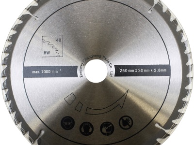 Scheppach Pilový kotouč TCT ( 250 x 30 x 2,8 mm, 48 Z ) - pro HS 100 S