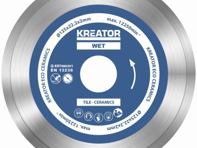 KRT080201 - Diamantový kotouč celoobvodový 125mm 3ks sada