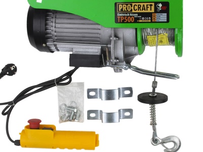 Naviják lanový elektrický Procraft TP500