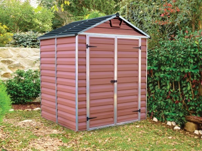 Palram - Canopia Skylight 6x5 hnědý - zahradní domek