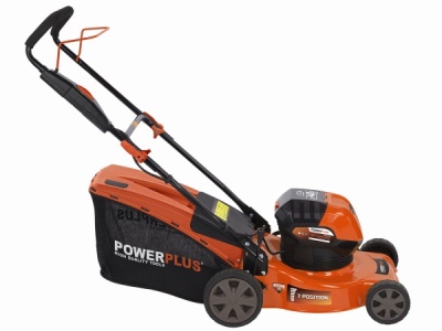 POWDPG7567 - Aku sekačka 40V LI-ION 400mm  plus  nabíječka  plus  baterie 40V 2,0 Ah