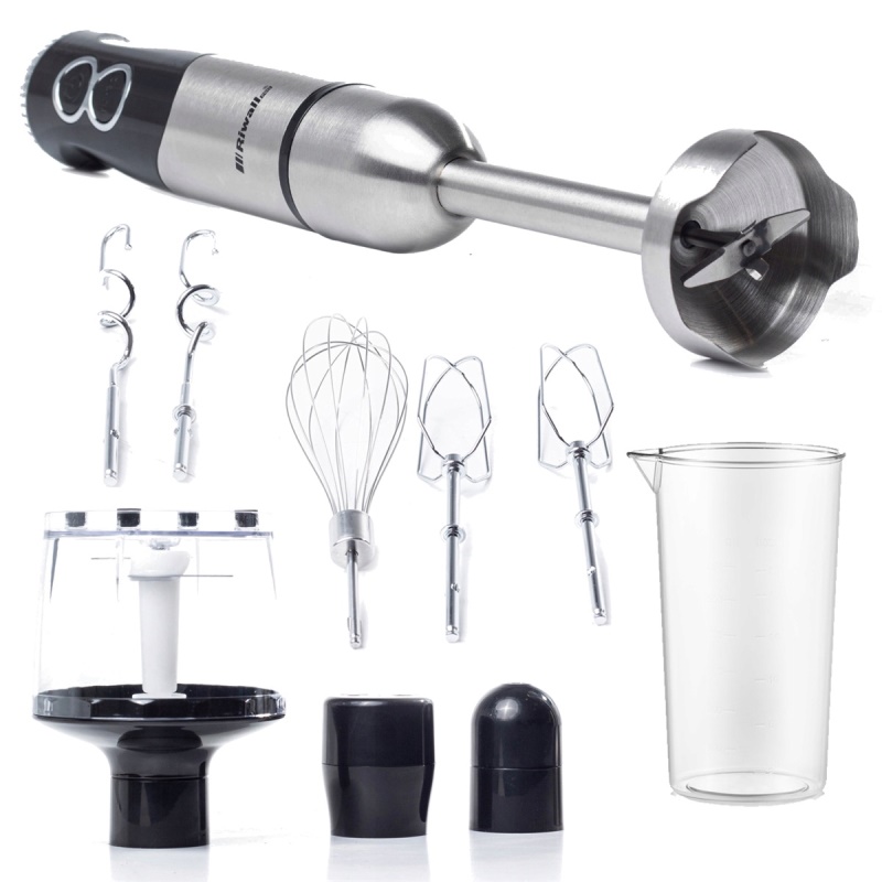Riwall HOME NADIA 1500 - elektrický ruční tyčový mixér 6 v 1