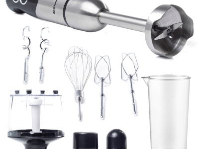 Riwall HOME NADIA 1500 - elektrický ruční tyčový mixér 6 v 1