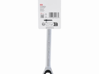 KRTH30510 - Oboustranný klíč očko-ráčna/otevřený 17 mm