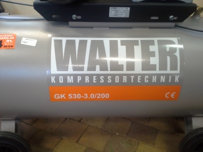 Pístový kompresor WALTER GK 530-3,0/200P