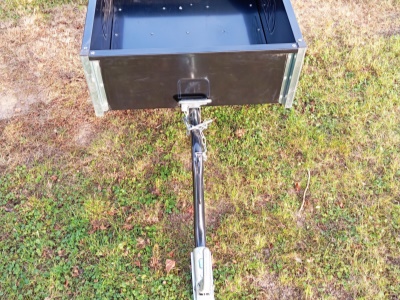 Vozík za traktor +Oj TR s chňapkou na kouli 400mm