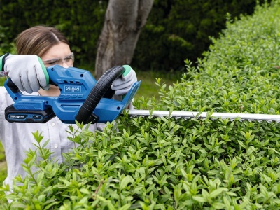 Scheppach C-HT570-X-SET S - 20 V IXES aku plotostřih + 2Ah baterie + nabíječka 2,4 A