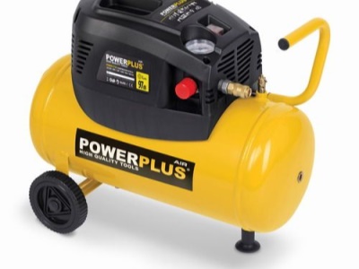POWX1725 - Kompresor 1100W 24L bezolejový