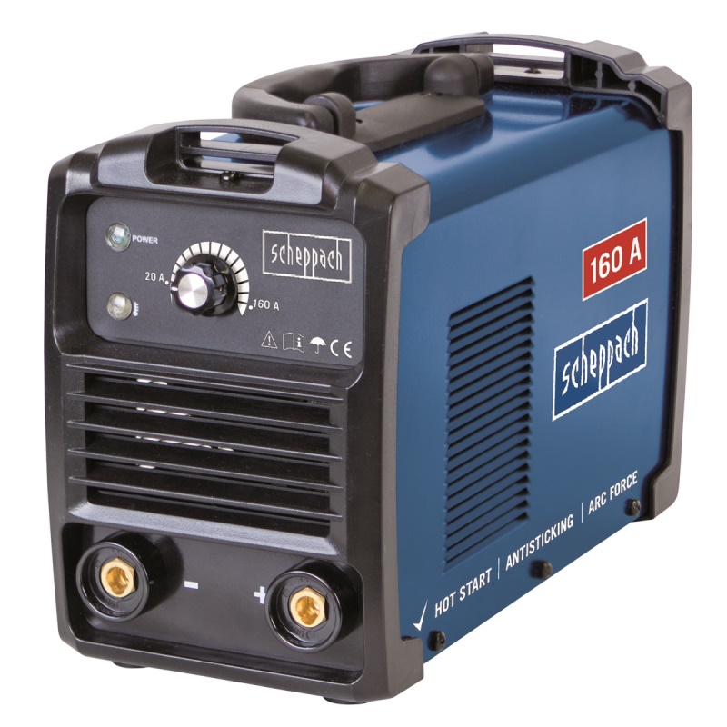 Scheppach WSE1100 - svářecí invertor 160 A s příslušenstvím