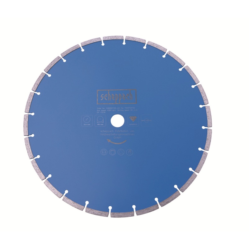 Scheppach Diamantový řezný kotouč ( 350 x 25,4 x 3,2 mm, 24 Z ) - pro HSM 3500