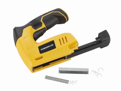 POWX13680 - Aku sponkovačka / hřebíkovačka 4V 2,0 Ah