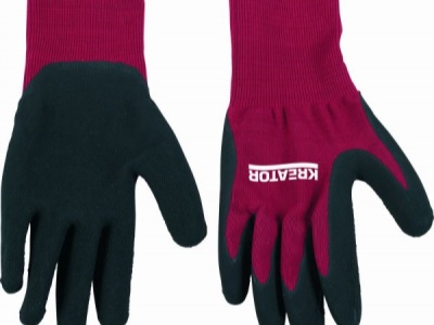 KRTG002M - G Latexové rukavice červené vel.M (zahradnické)