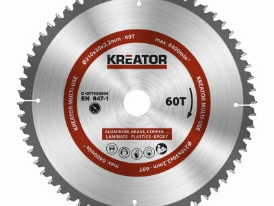 KRT020504 - Pilový kotouč univerzální 210mm, 60T