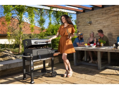 Riwall PRO RCG 60 - gril na dřevěné uhlí Riwall PRO