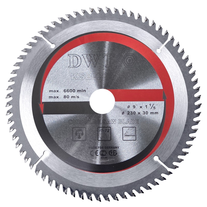 DWT KSB-230 LR - pilový kotouč ( 230 x 30 x 2,2 mm, 72 Z )
