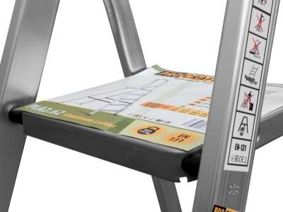 Schůdky hliníkové jednostranné 3st. Procraft  PLA2.62