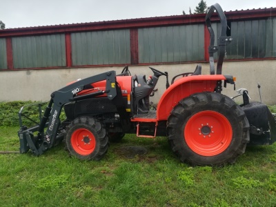 Zemědělský traktor Kubota L5040 s nakladačem Quicke Q180 N