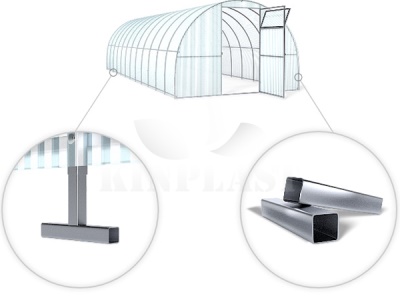 Zahradní skleník AGRO ECONOM 6x3 m