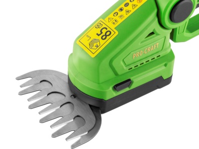 Aku nůžky na trávu a keře Procraft PGH2100